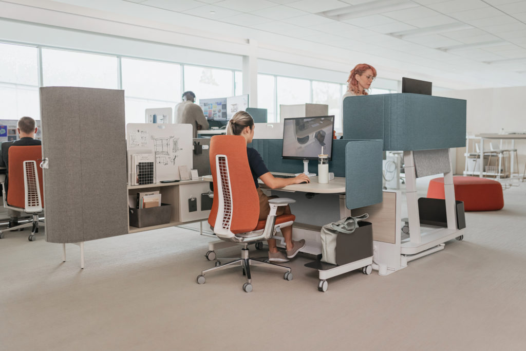 how to design for workplace flexibility haworth echo