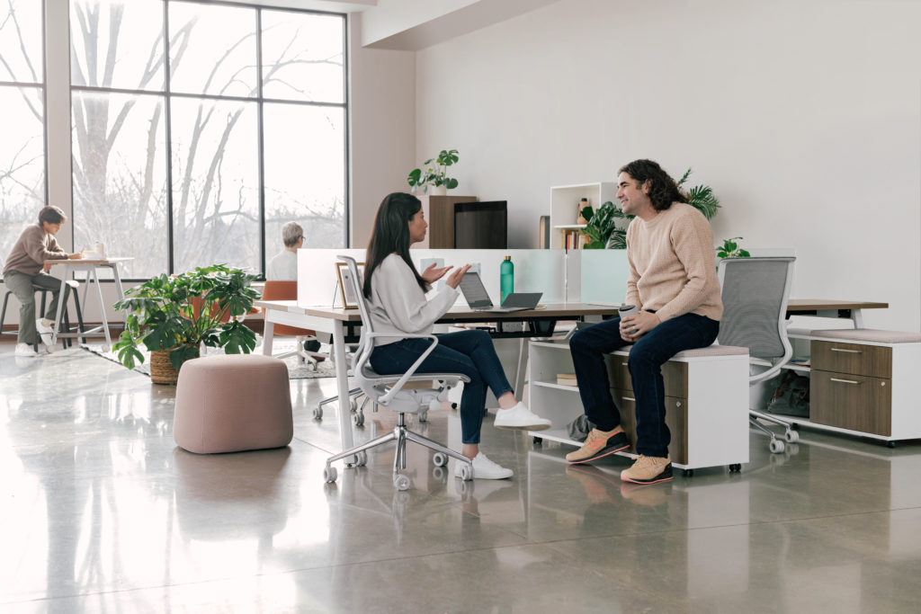 office layouts with natural lighting